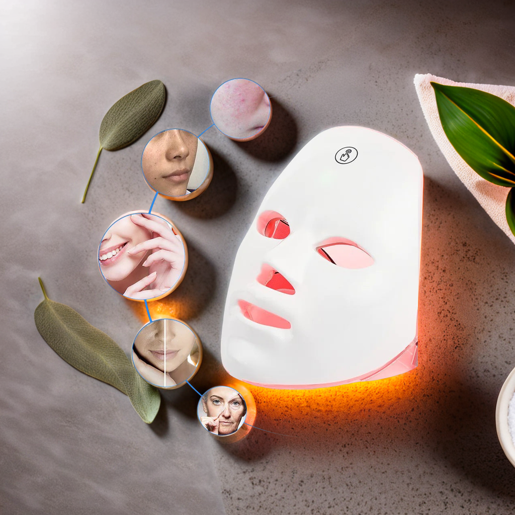LED Light Therapy Facial Device