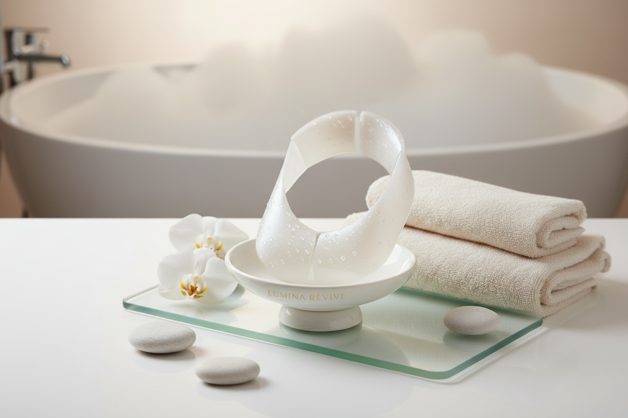 Luxury neck rejuvenation mask for anti-aging and hydration